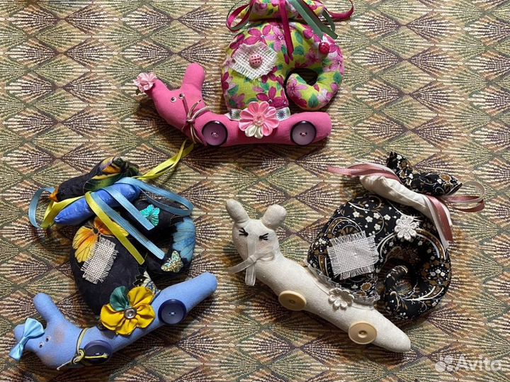 Кукла тильда улитка-игольница