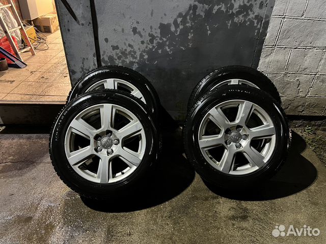 Литые диски r17 на audi бу