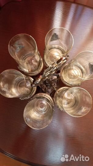 Набор стаканов Сказка о царе Салтане