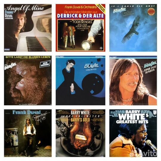 Frank Duval, Barry White Vinyl, LP