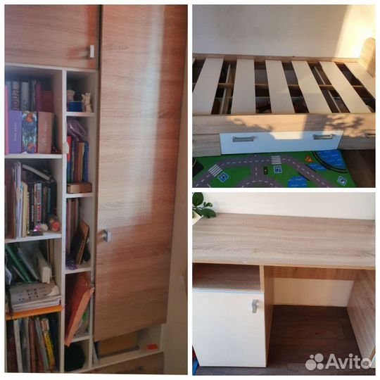 Шкаф'стол'кровать