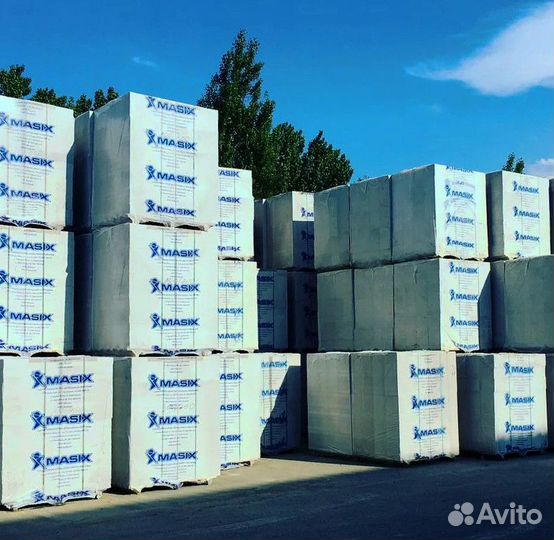 Газоблок Masix D400 125x250x625