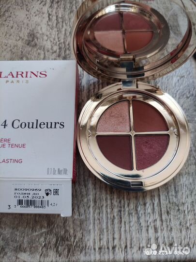 Тени для век clarins