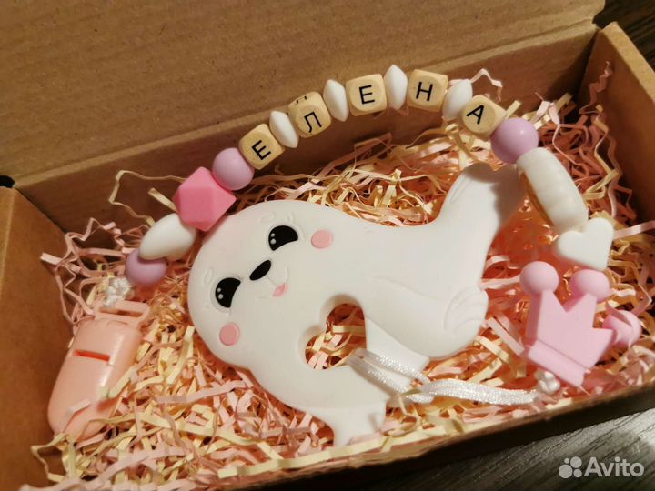 Держатель для соски именной