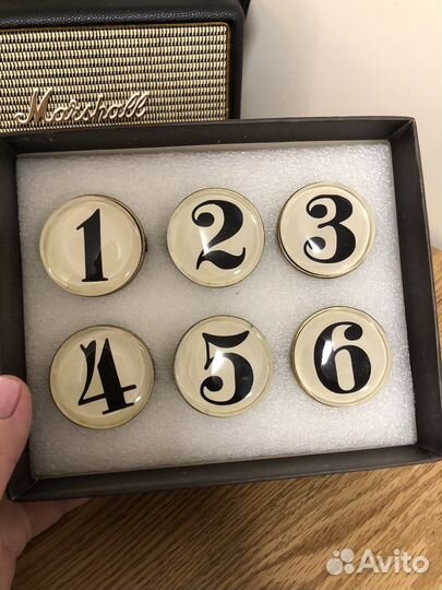 Sia Франция кольца для салфеток нумерация столов