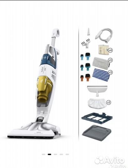 Паровой пылесос tefal