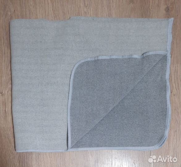 Плед шерсть в елочку