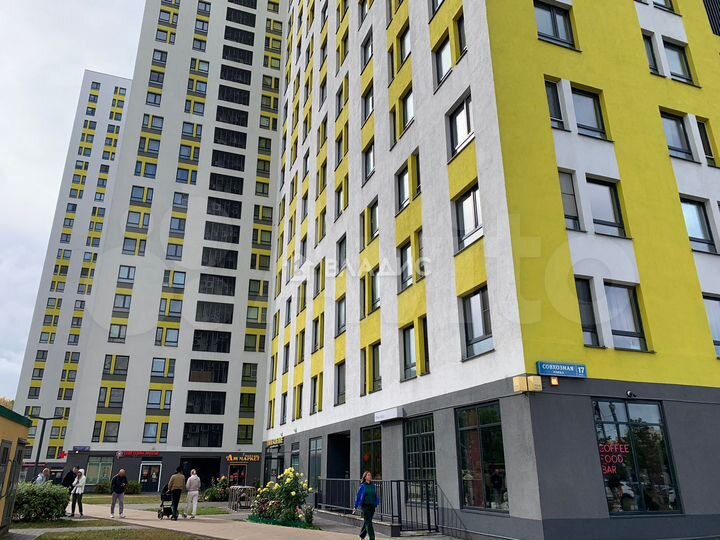 2-к. квартира, 57 м², 14/25 эт.