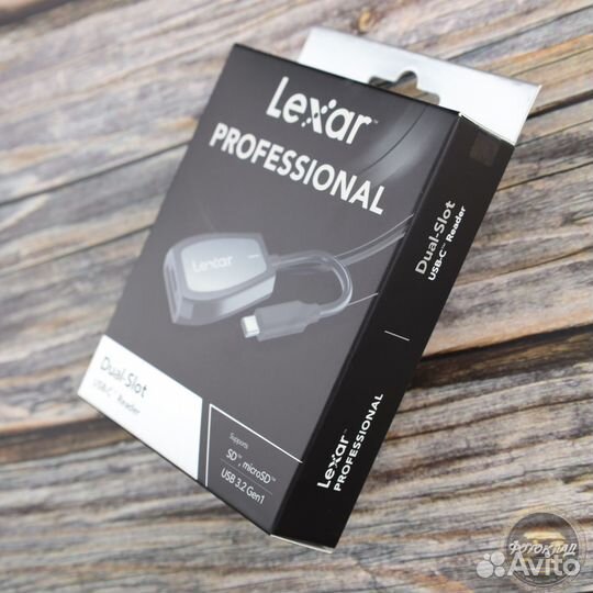 Карт-ридер Lexar Professional USB-C Dual-Slot Read