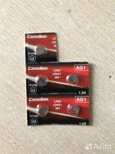 Батарейки Camelion для часов