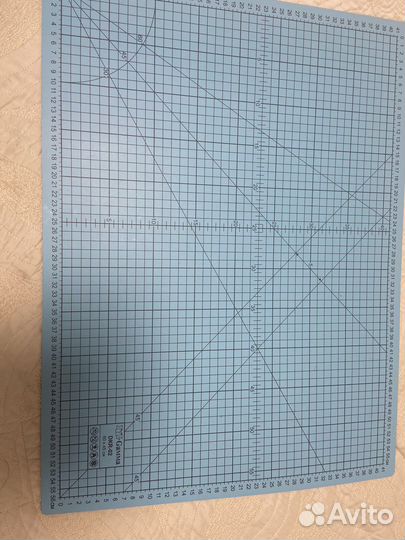 Мат-коврик двусторонний 60 х 45 см Gamma