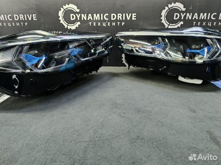 Фары BMW X5 G05 X6 G06 Laser Shadow Line с установ