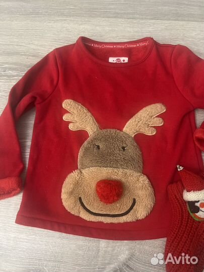 Новогодний костюм для девочки 92 98