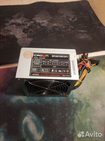Блок питания Crown 420W