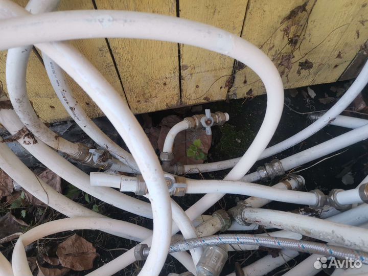 Металлопластиковые трубы, фитинги, тройники, краны