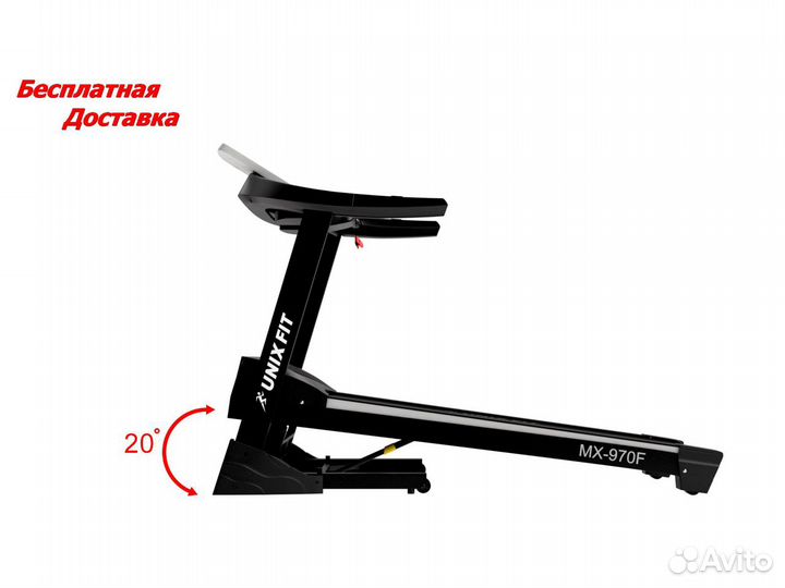 Беговая дорожка unixfit MX-970F
