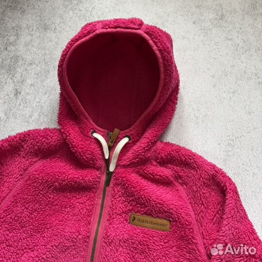 Флисовое худи толстовка кофта Peak Performance