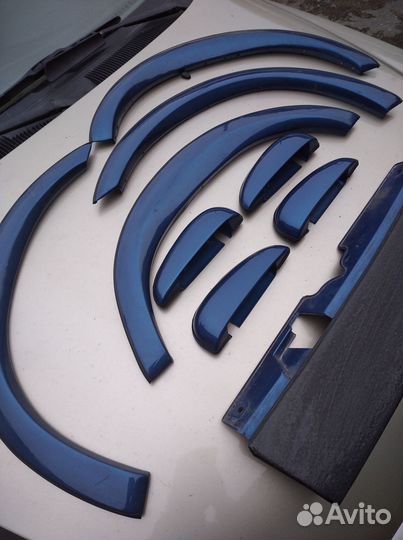 Накладки на арки колес ваз 2110