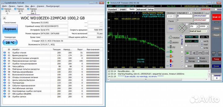 Жёсткие диски бу