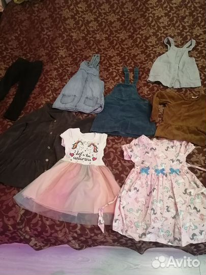 Пакет вещей для девочки
