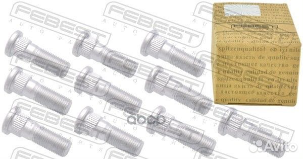 Шпилька колёсная (10 шт. в упаковке);nissan almera