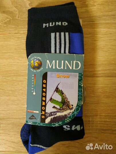 Носки для сноуборда, горных лыж и треккинга 36-40