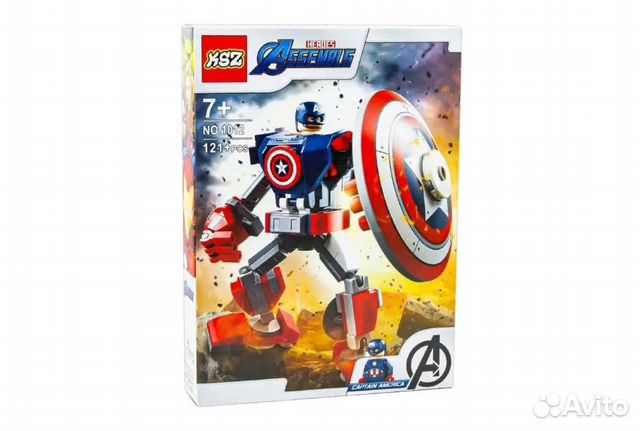 Конструктор KSZ 1012 Марвел Капитан Америка