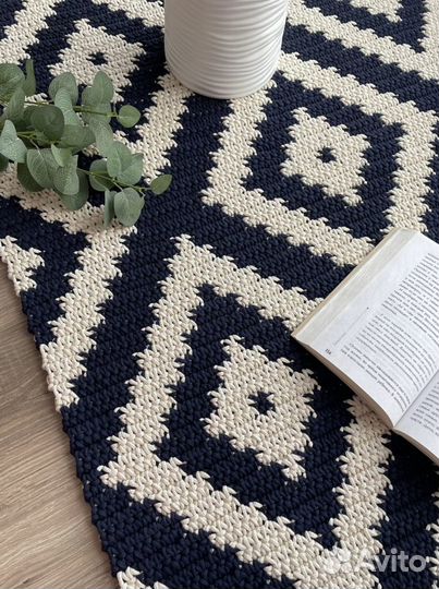Ковёр ручной работы (х/б шнур)