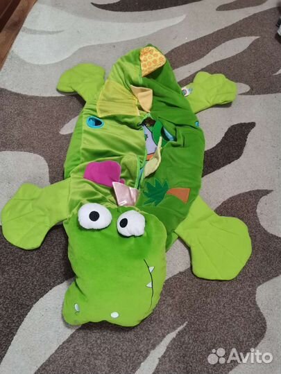 Развивающий коврик крокодил