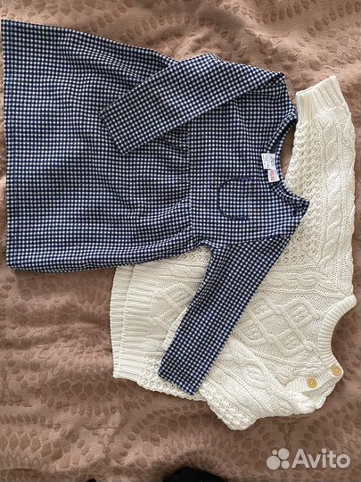 3 больших пакета одежды на девочку