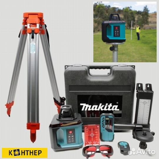 Лазерный уровень нивелир Makita в аренду