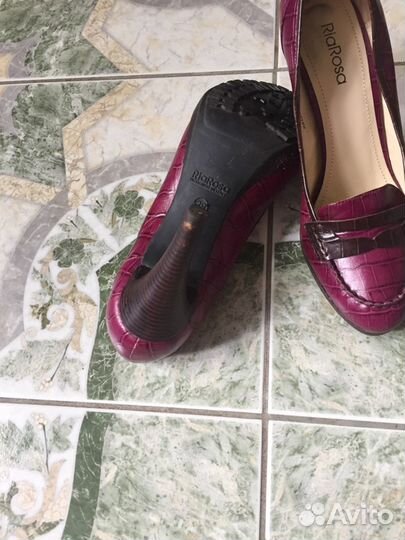 Туфли кожаные RioRosa