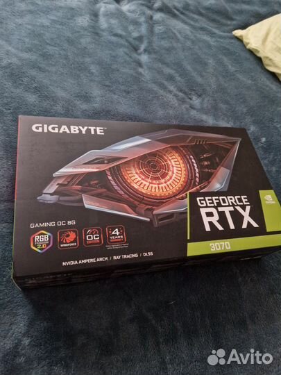 Видеокарта Gigabyte geforce rtx 3070 Gaming OS 8gb