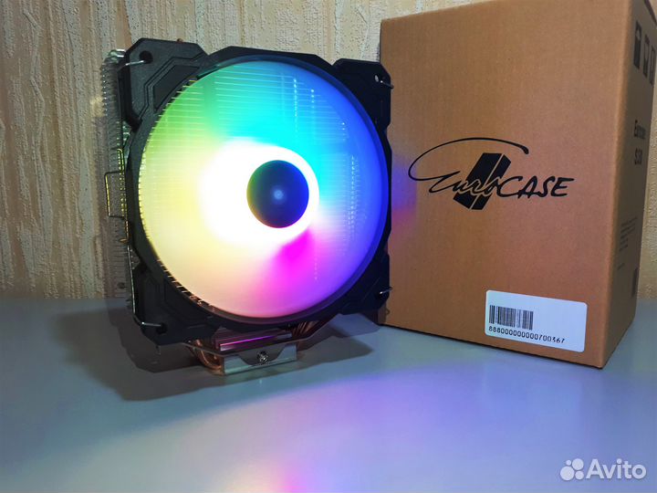 Новый Кулер Процессора Euro 4XT F-RGB V3 LED GaMe