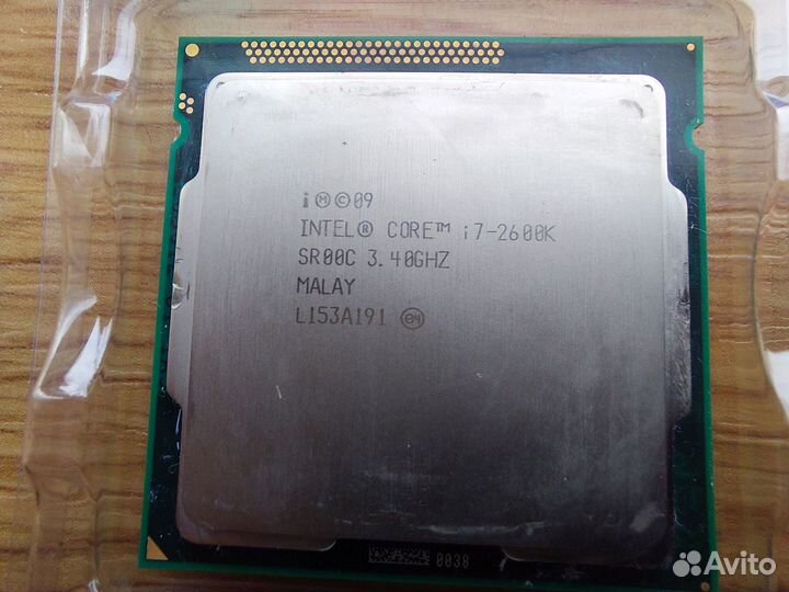 Процессор Intel Core i7-2600K 1155 сокет