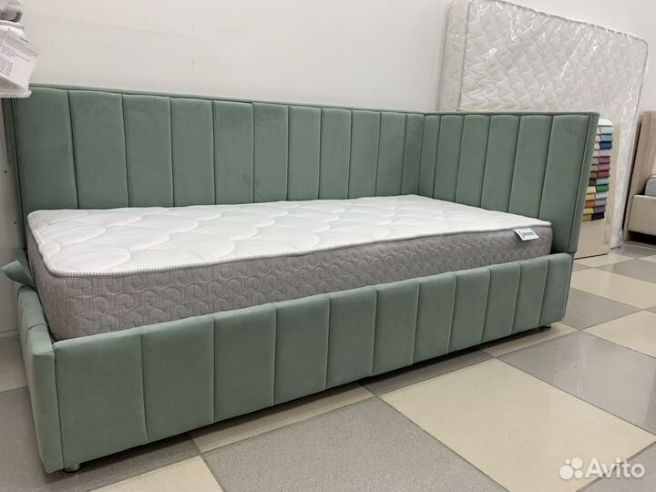 Кровать 90х200 с подъмным механизмом