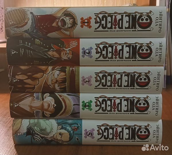 One Piece, манга, 1-5 том