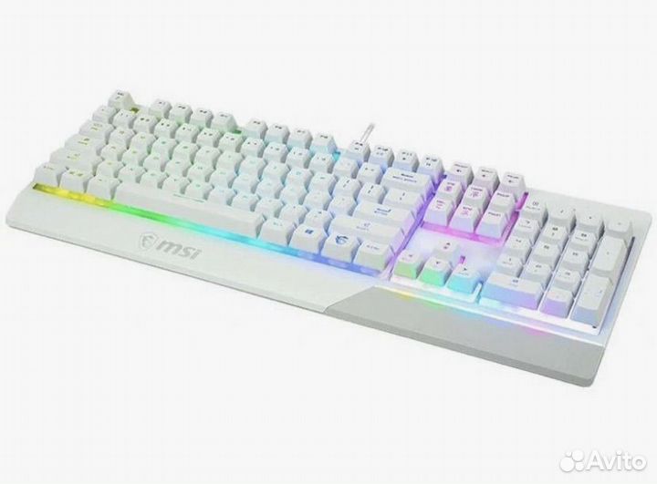 Клавиатура проводная MSI Vigor GK30 White