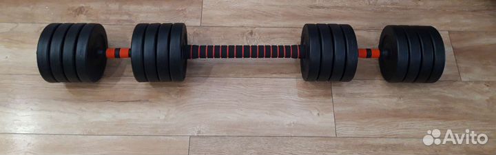 Гантели разборные 40кг (2 по 20кг )