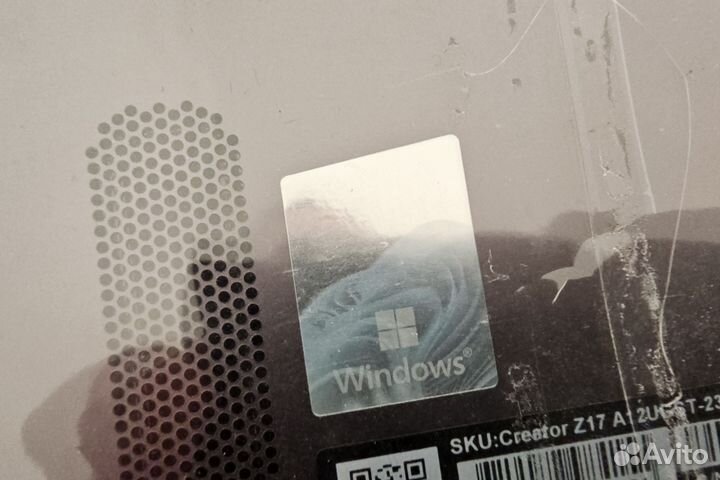 Игровой ноутбук MSI Creator Z17 A12ugst-238RU. New