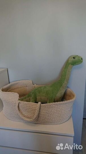 Люлька колыбель корзина плетеная