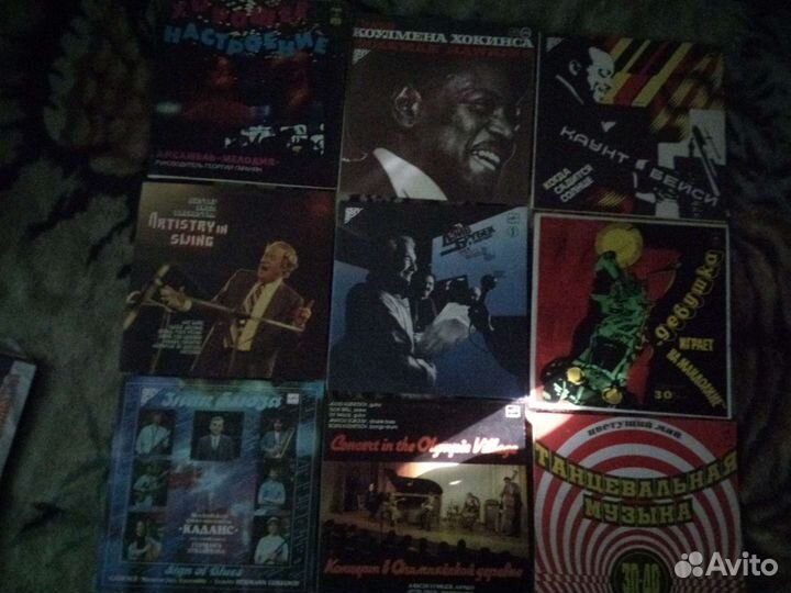 Jazz (джаз) блюз на виниле. пластинки