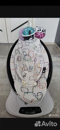 Электрокачели для новорожденных 4moms