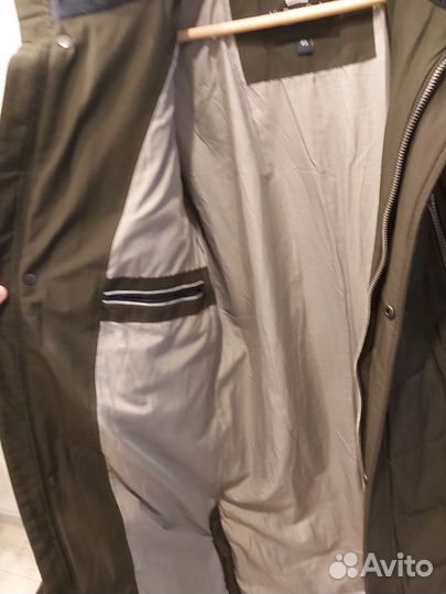 Пуховик мужской длинный