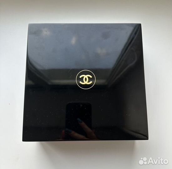 Chanel шкатулка кейс черная
