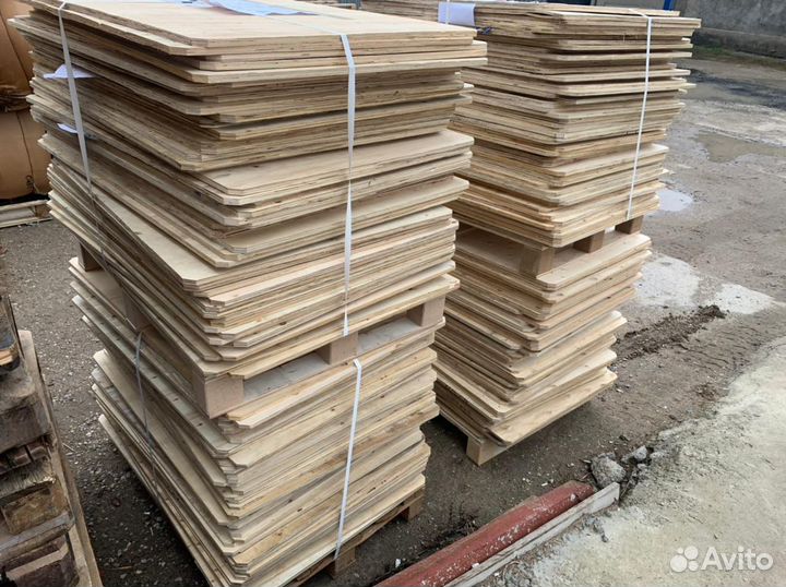 Фанера 14-16мм, 1114х810