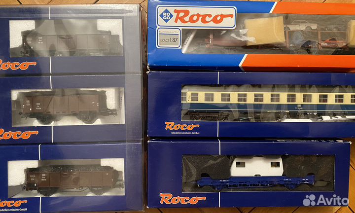 Вагоны roco, brawa, fleischmann, liliput 1:87