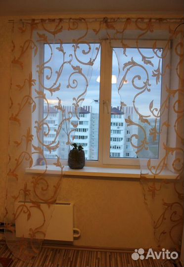 Тюль для кухни новый