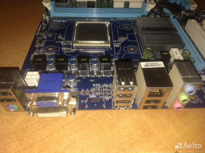 Материнская плата gigabyte GA-MA74GMT-S2 AM3