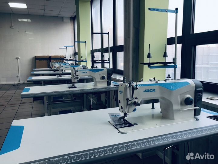 Сборка промышленных швейных машин